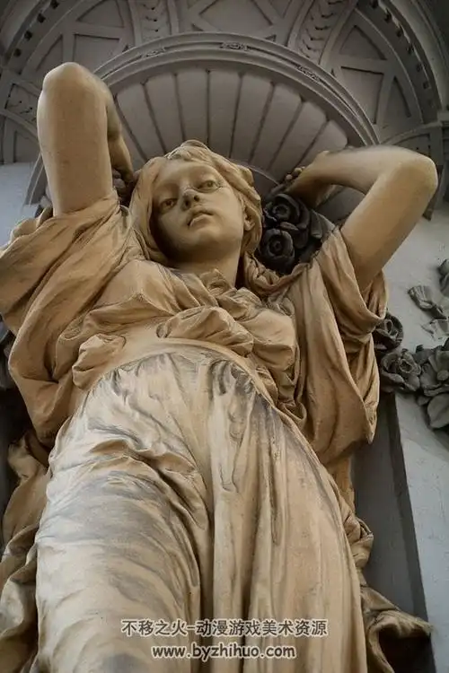 雕塑艺术图集人体雕塑雕像石膏头像图片参考素材