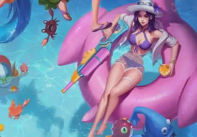 lol"泳池系列"皮肤公布!辛德拉的一双大长腿,获得玩家一致点赞