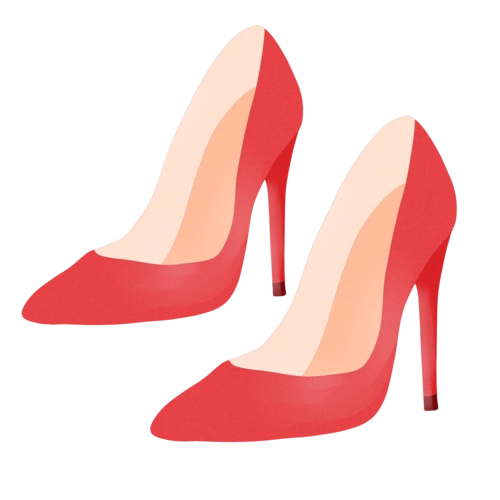 红色高跟鞋图片大全