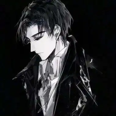 二次元头像男生帅气高冷黑暗系 男生头像图片大全 -【爱个性】