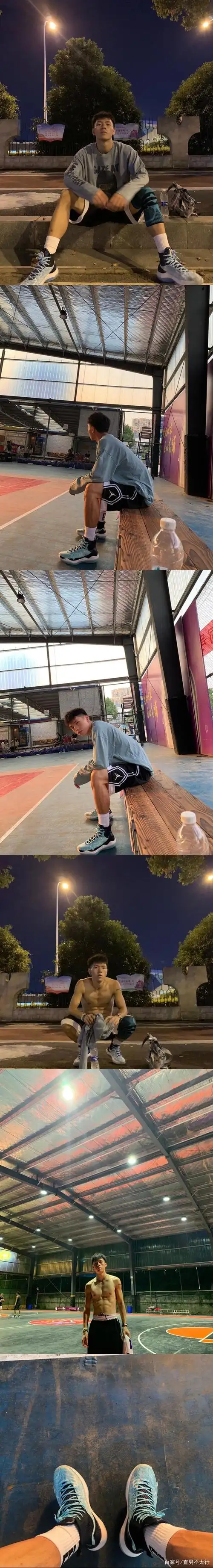 灰裤子腹肌小哥哥