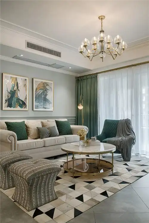 琅樾江山美式风格装修效果图