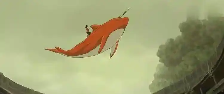 大鱼海棠:椿和鲲在一起,湫看到后痛苦万分,到酒馆喝酒消愁