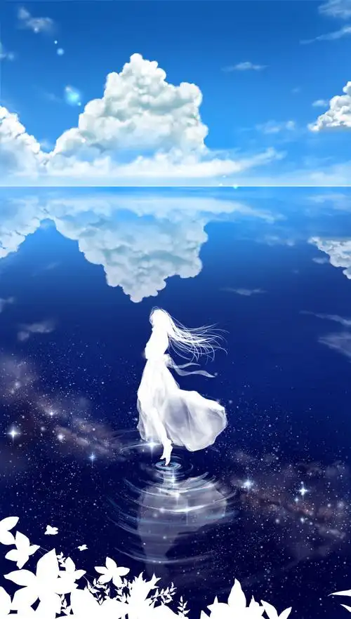 二次元唯美插画意境