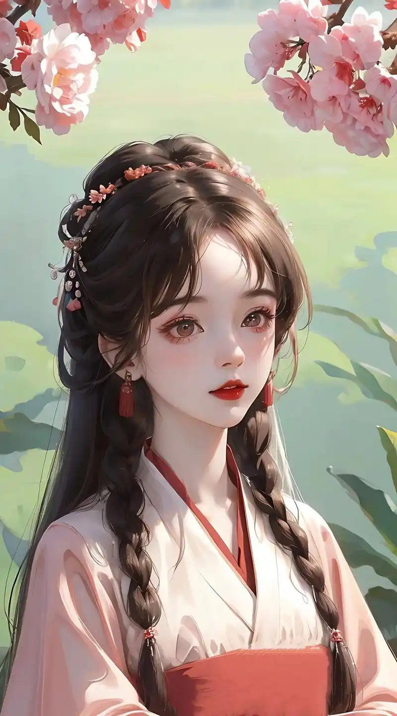 仙气飘飘的古风少女