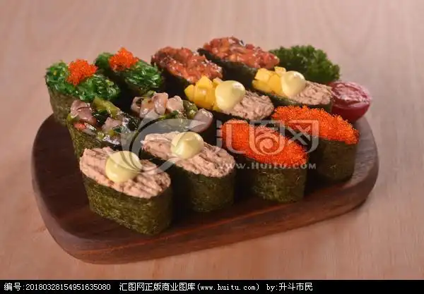 军舰寿司拼盘 (2)