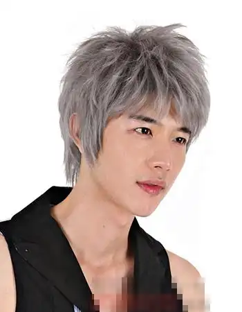 男生夏天短发染什么颜色好看 潮男染色发型(2)
