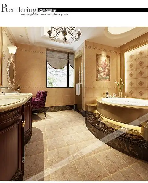 金慕瓷砖抛金砖镀金闪粉抛晶砖哑光防滑地砖美式厨房卫浴墙砖300