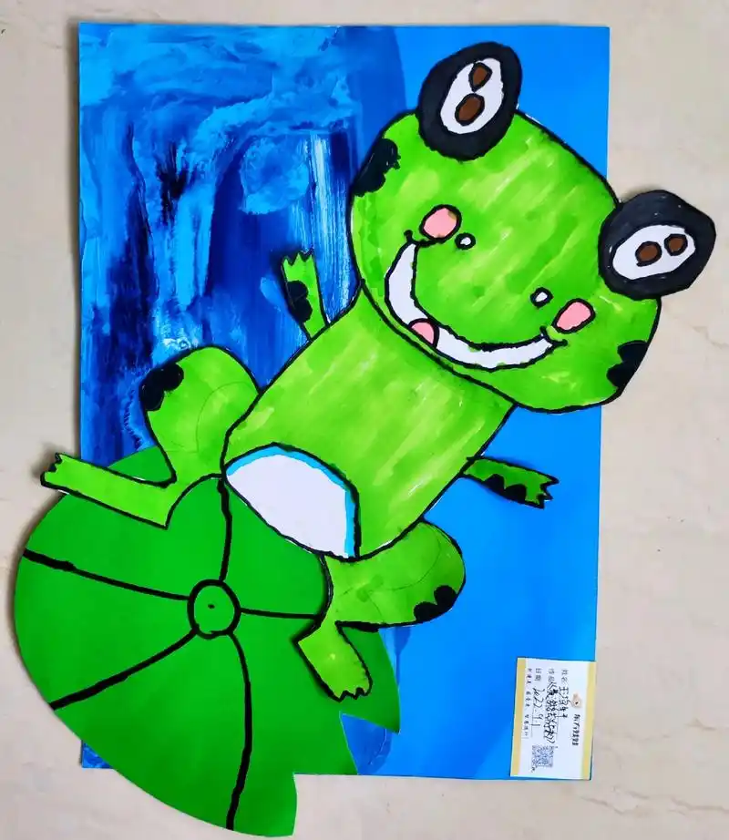 爱绘画 #五岁儿童绘画涂鸦作品# - 抖音