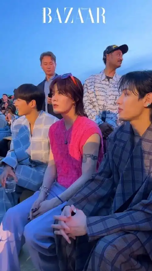 【230620 图片】harpers bazaar singapore 更新 lv春夏24男装秀