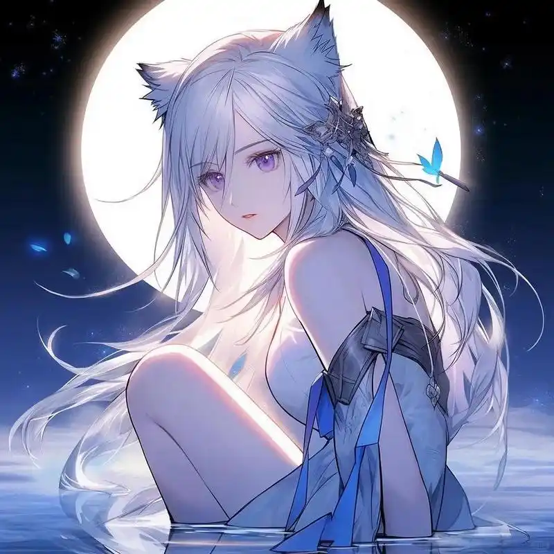 初化形|猫耳少女|女生头像|动漫头像