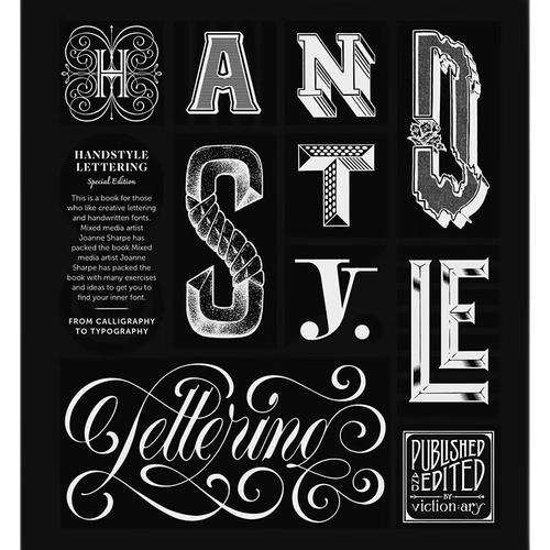 lettering 手型刻字 victionary 从书法到排版字体类型平面设计书籍