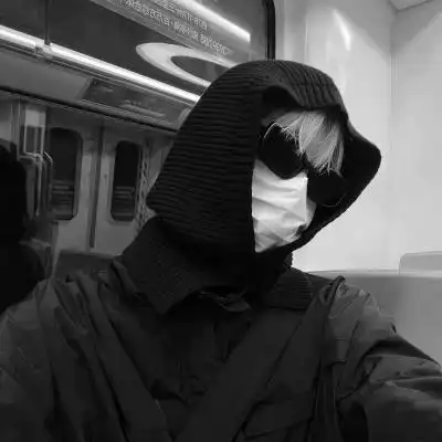 男生头像黑白高冷图片