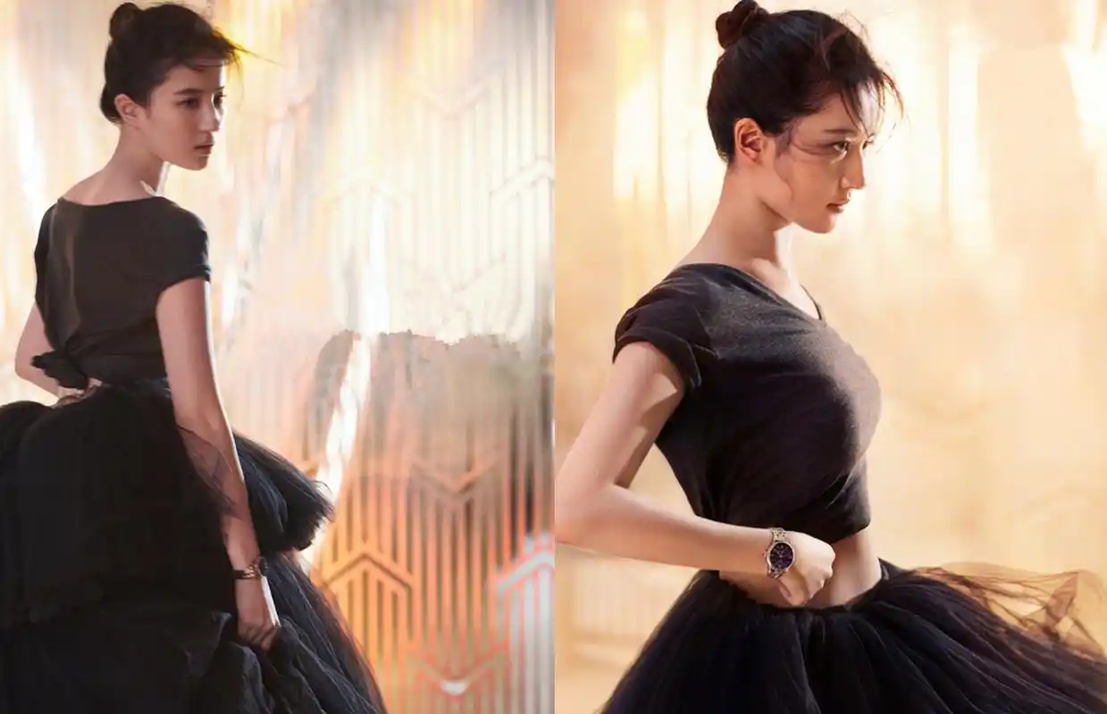 刘亦菲罕见穿舞蹈服秀芭蕾腰网友这姿势我可凹不出来