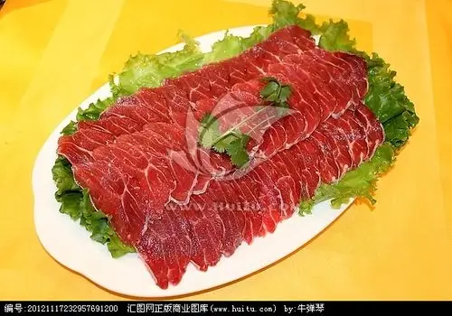 火锅配菜 鲜切牛肉