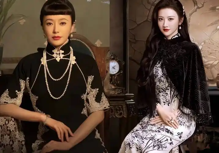 原创看了司藤的旗袍造型才明白传家为何美不上热搜了差距在眉毛