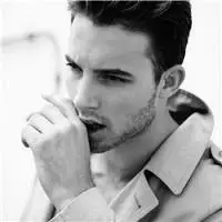 成熟欧美男头像霸气黑白的