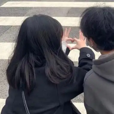 高清情侣头像超甜cp真人图片