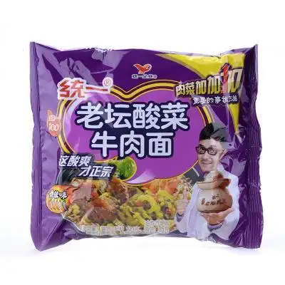 统一 老坛酸菜方便面 袋装泡面