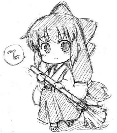 q版二次元萌图素描 224x275 - 20337605463035011036 q版人物简笔画
