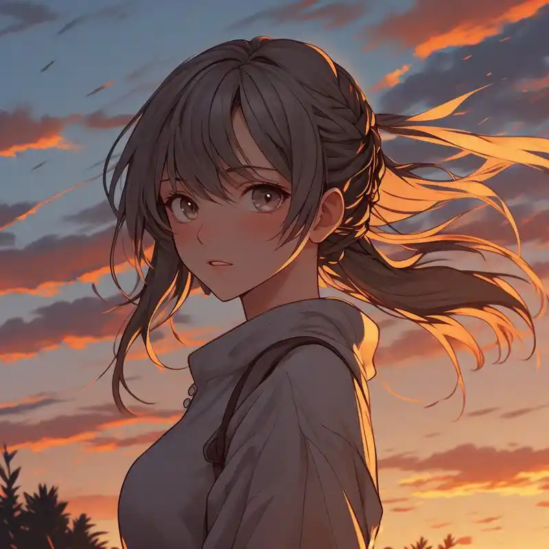 92伤感女生头像,动漫风格更迷人93