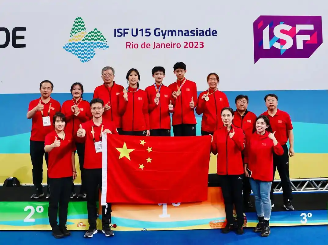 里约u15世界中学生运动会击剑02项目 五位宝贝为中国9817 - 抖