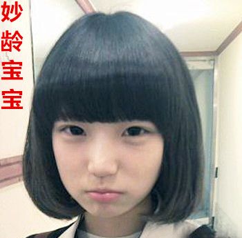 高档直发假发儿童假发女童宝宝婴幼儿bob公主发套短头套整定短发