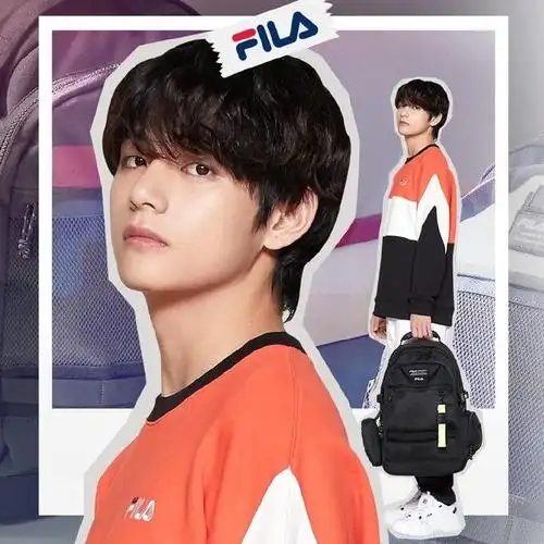 fila&bts成员个人版本画报&团体画报释出