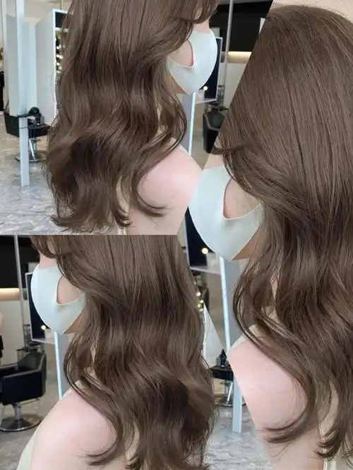 非常适合秋冬的一款冷色系发色