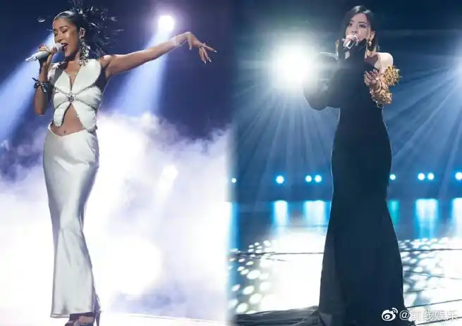 张靓颖吉克隽逸合照