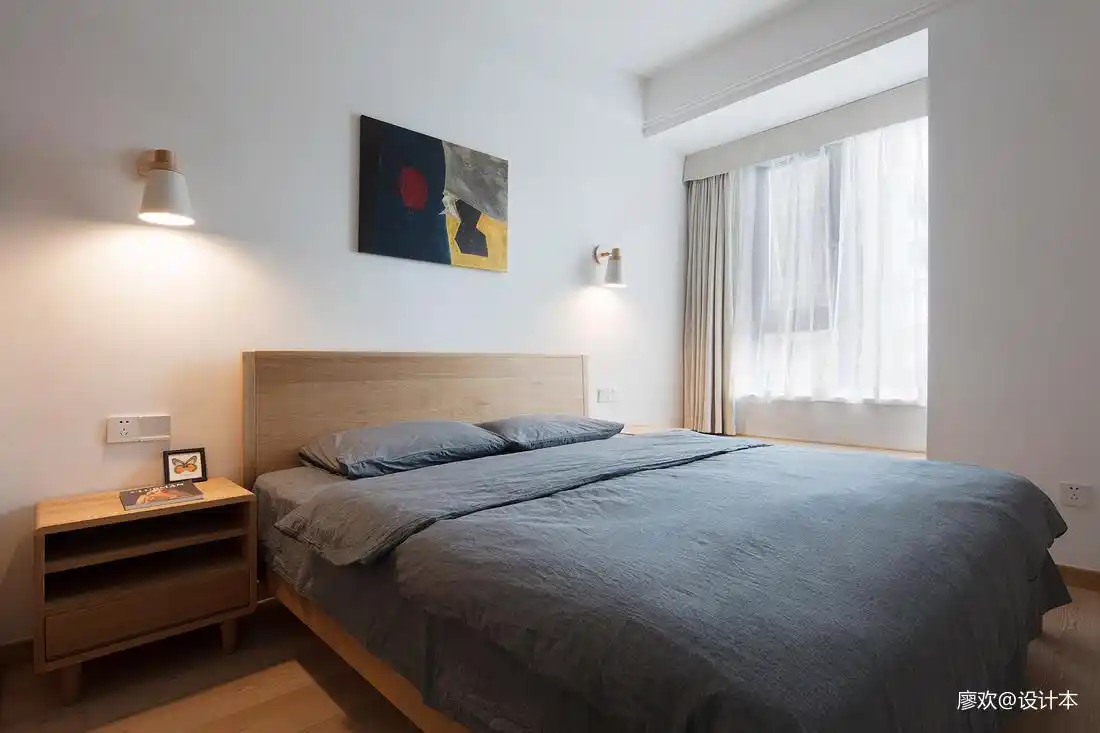 浪漫74平日式三居卧室装修图片