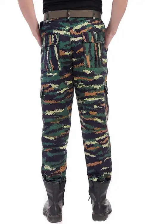 批发纯棉劳保迷彩裤男大码工作服耐磨裤宽松休闲军旅裤春秋一件代