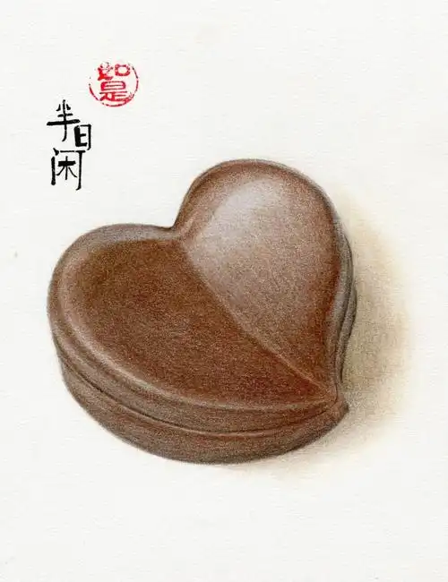 彩铅手绘巧克力