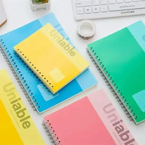 a5学生线圈本笔记本文具b5螺旋本办公简约a4记事本大本a6小本子 - 备