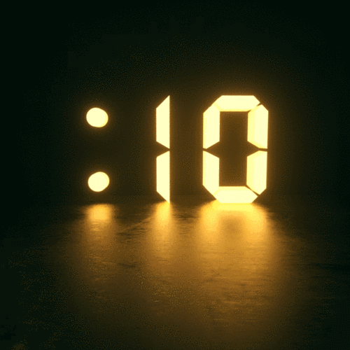 李睿歆 octane render渲染器练习 c4d 倒计时