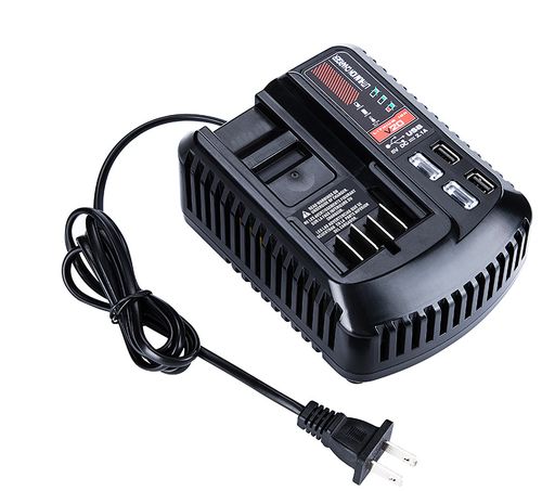 充电器cmcb102适用工匠craftsman20v锂电池工具2a带双usb其它电动工具