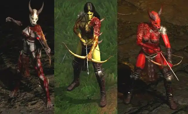 《暗黑破坏神2》中被恶魔操控的女武士——堕落的罗格射手