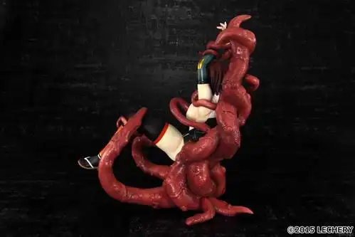 lechery手办系列 hentai vol.03 封魔忍姫 神乐 触手坏穴篇 黑色ver.