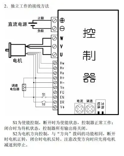 57bl110-230直流无刷电机配那种控制器合适?(jz7)
