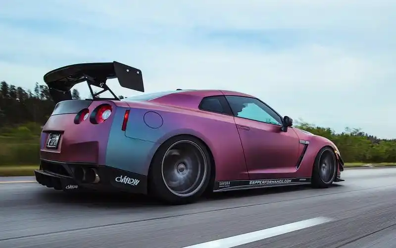 日产r35改装车电脑高清桌面壁纸