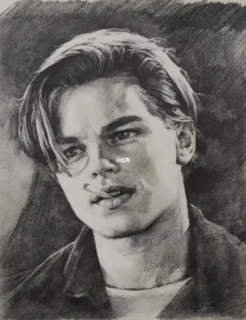 上次的改了改  好像顺眼了一点#素描  #画画打卡  #小李子