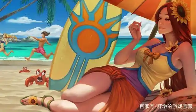 英雄联盟蕾欧娜泳装派对