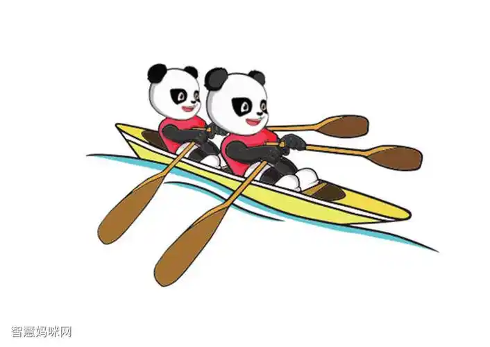 十四运吉祥物简笔画熊熊