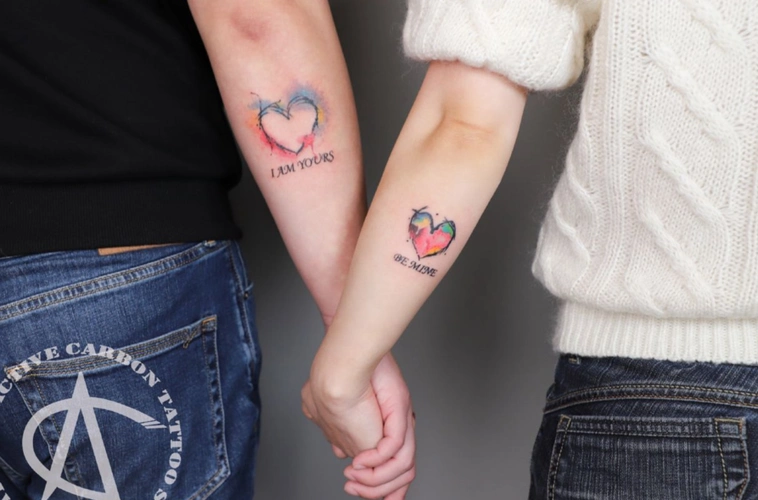 最新个性情侣纹身图片情侣纹什么图案好看12