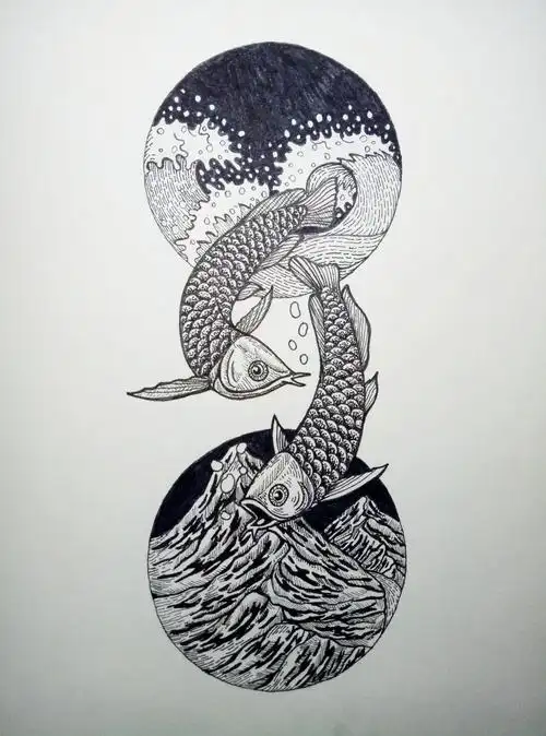 简画一夏……黑白创意|插画|插画习作|安再哉酷 - 原创作品 - 站酷