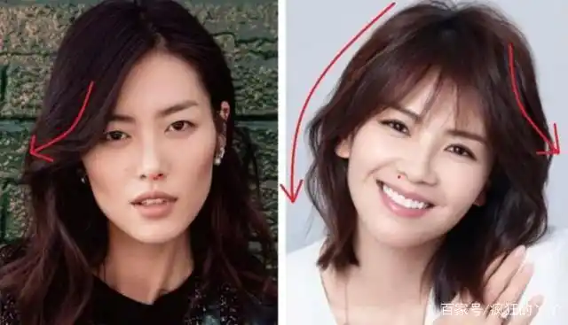 颧骨颧弓突出,太阳穴凹陷,简单的卷发就可以修饰这些问题!