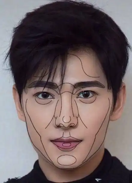 原来杨洋才是真正的黄金比例脸.