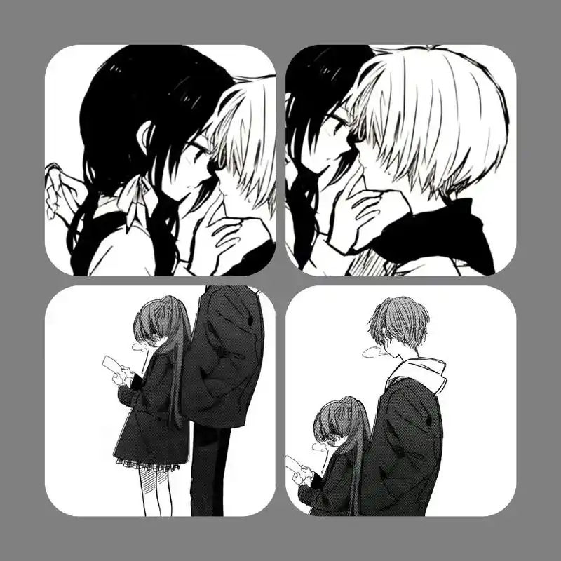 那片海的浪不会停我对你的爱也是#爱的世界只有你 #黑白情侣头 - 抖音