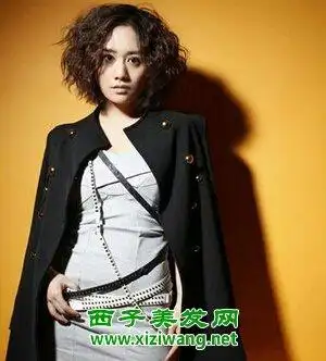 女士短发时尚锡纸烫发型图片_烫发_女生发型大全