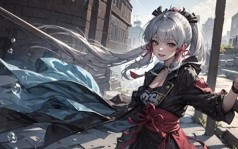 【ai绘画】神里绫华参上 原神 2k超清壁纸